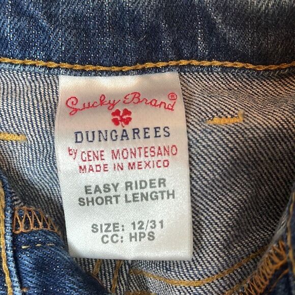 Lucky Brand Cut off Easy Rider shorts size 12 With Frayed Hem, Women’s Lucky - Picture 6 of 7